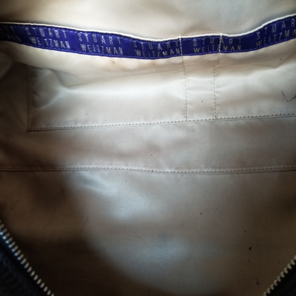 ♣️ Stuart Weitzman Leather Satchel Bag - Picture 7 of 8